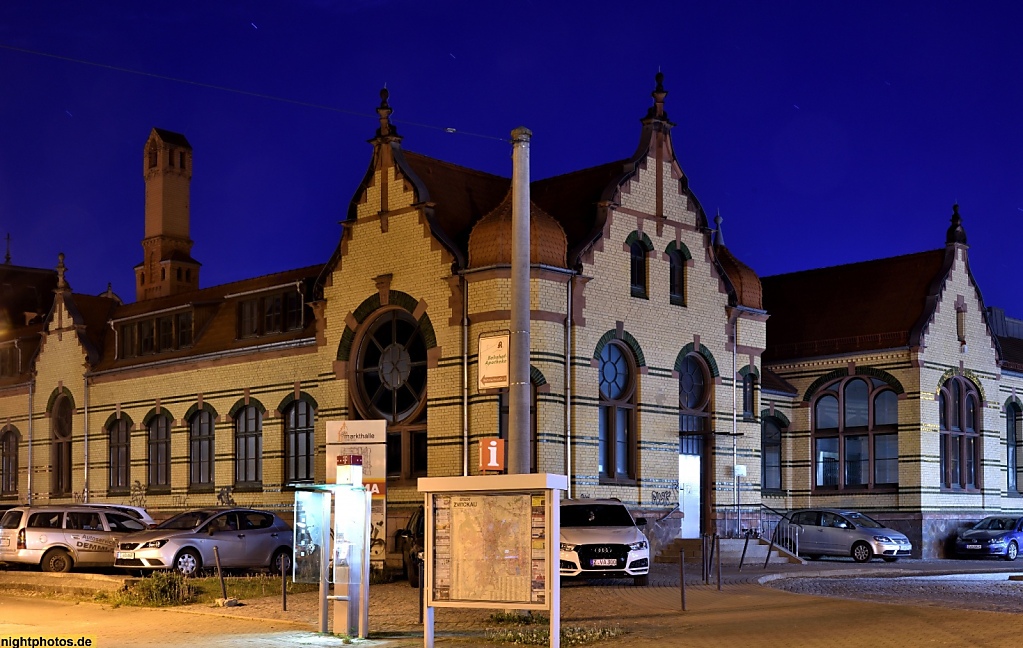 Zwickau Markthalle erbaut 1896-1898 als Kreiskrankenstift später Königliches Krankenstift