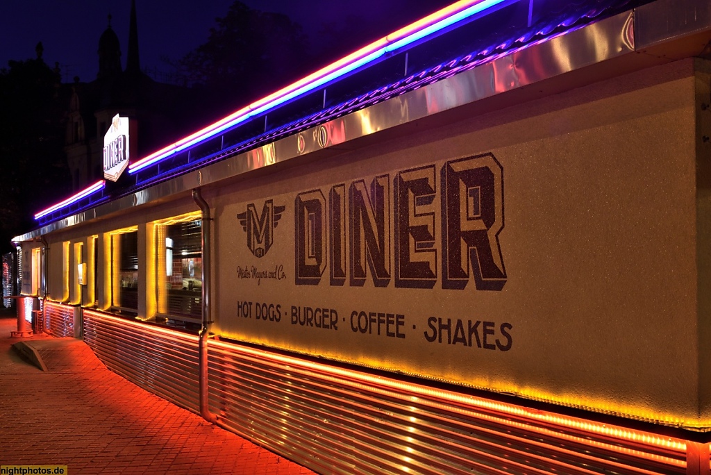 Zwickau Mr Meyers Diner an der Humboldtstrasse