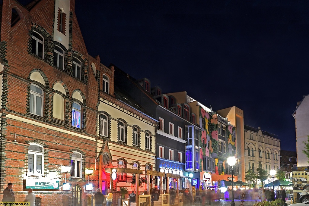 Zwickau Kneipenmeile in der Peter-Breuer-Strasse