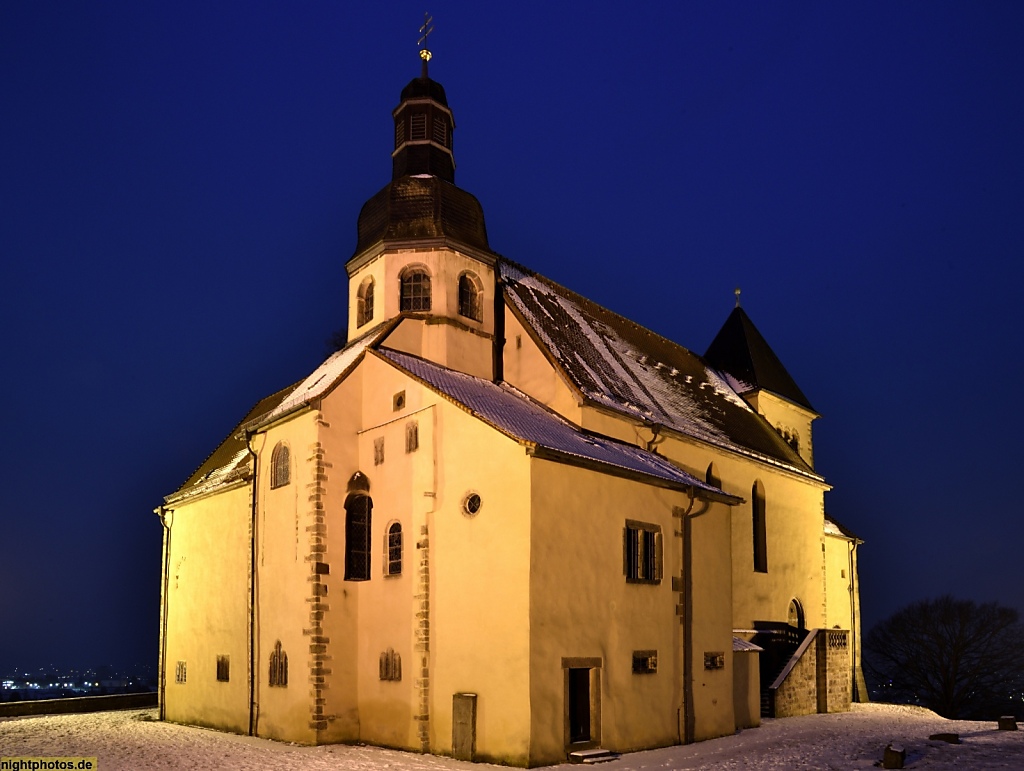 Fulda Petersberg Kirche St Peter mit Grabstätte der Heiligen Lioba geweiht um 838
