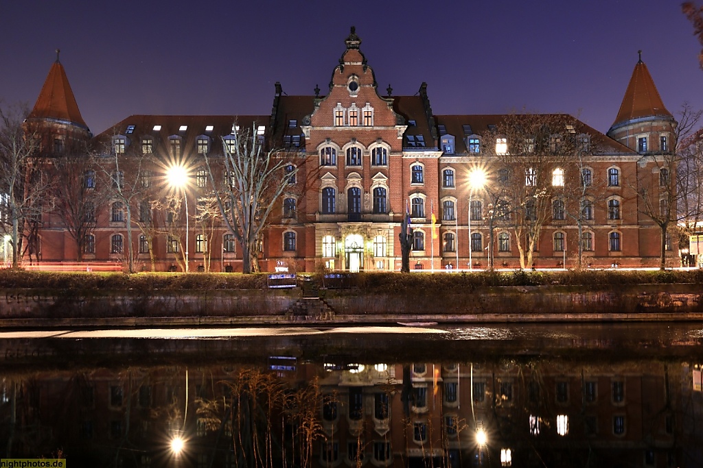 Berlin Kreuzberg Dienstgebäude der Königlichen Eisenbahndirektion Berlin erbaut 1892-1895 von Architekt Armin Wegner