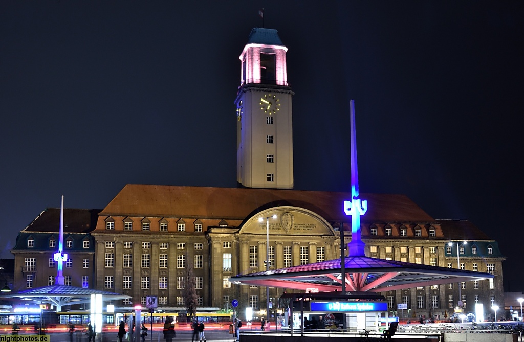 Berlin Spandau Rathaus erbaut 1910-13 von Heinrich Reinhardt und Georg Süssenguth
