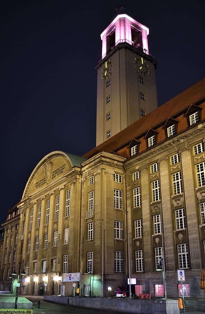 Berlin Spandau Rathaus erbaut 1910-13 von Heinrich Reinhardt und Georg Süssenguth