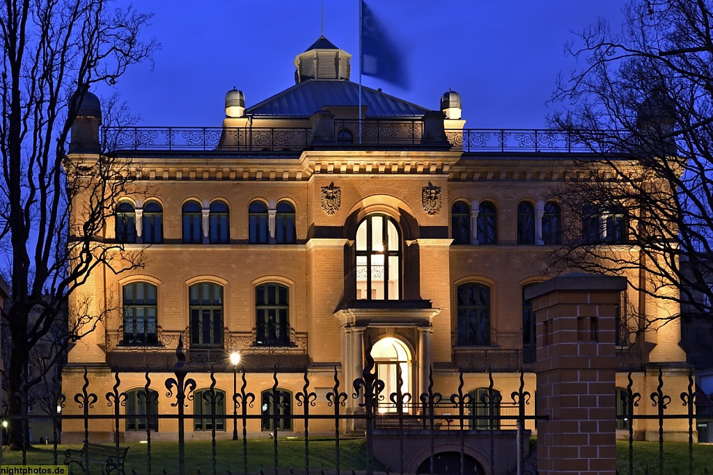 Berlin Charlottenburg Observatorium der Physikalisch-Technischen Reichsanstalt erbaut 1887-1891 von Theodor Astfalck Wiederaufbau 1960