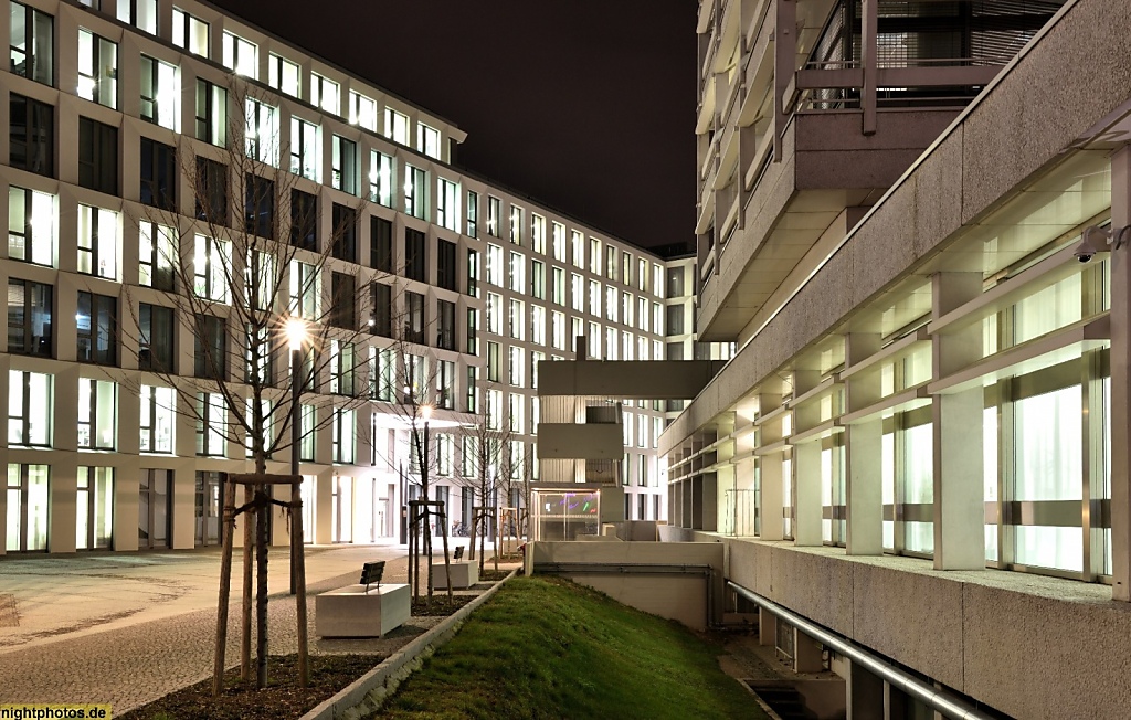 Berlin Charlottenburg Niederlassung der Deutschen Bank erbaut 2016 durch Architekten Hentrich-Petschnigg und Partner