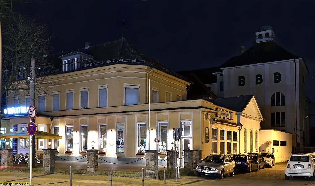 Berlin Friedrichshagen Bräustübl Gaststätte mit Ausschank der ehemaligen Berliner Bürgerbräu