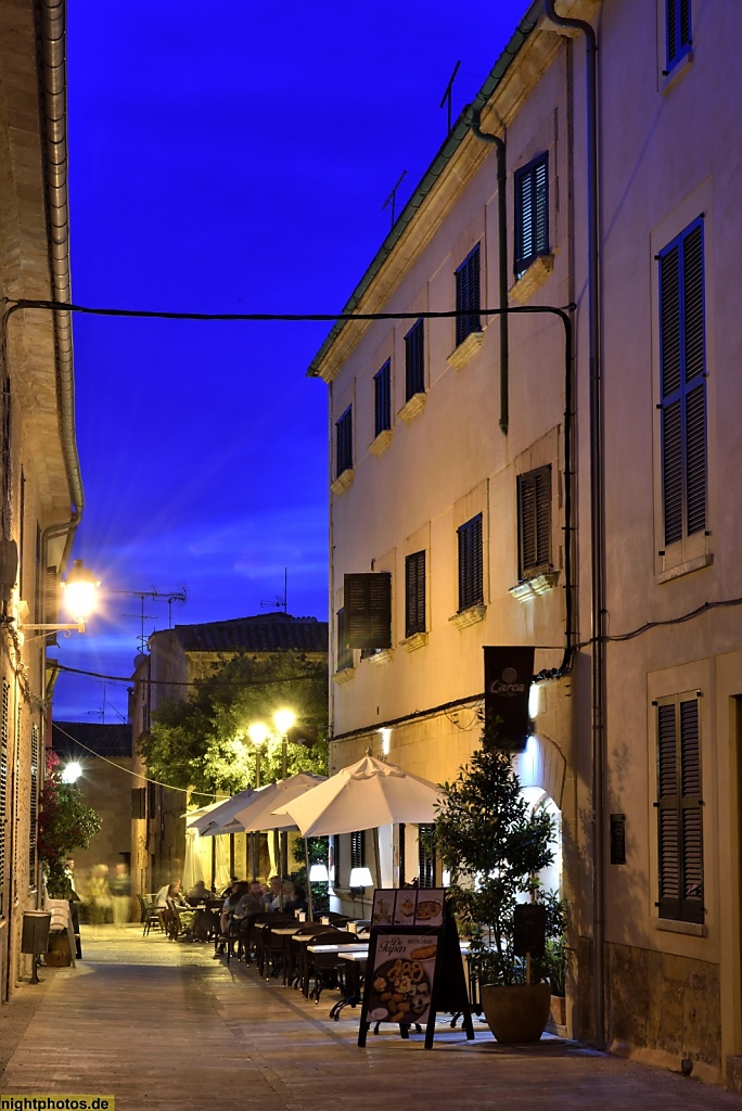 Mallorca Alcudia Altstadt Restaurant L'arca d'En Peter in der Carrer dels Albellons