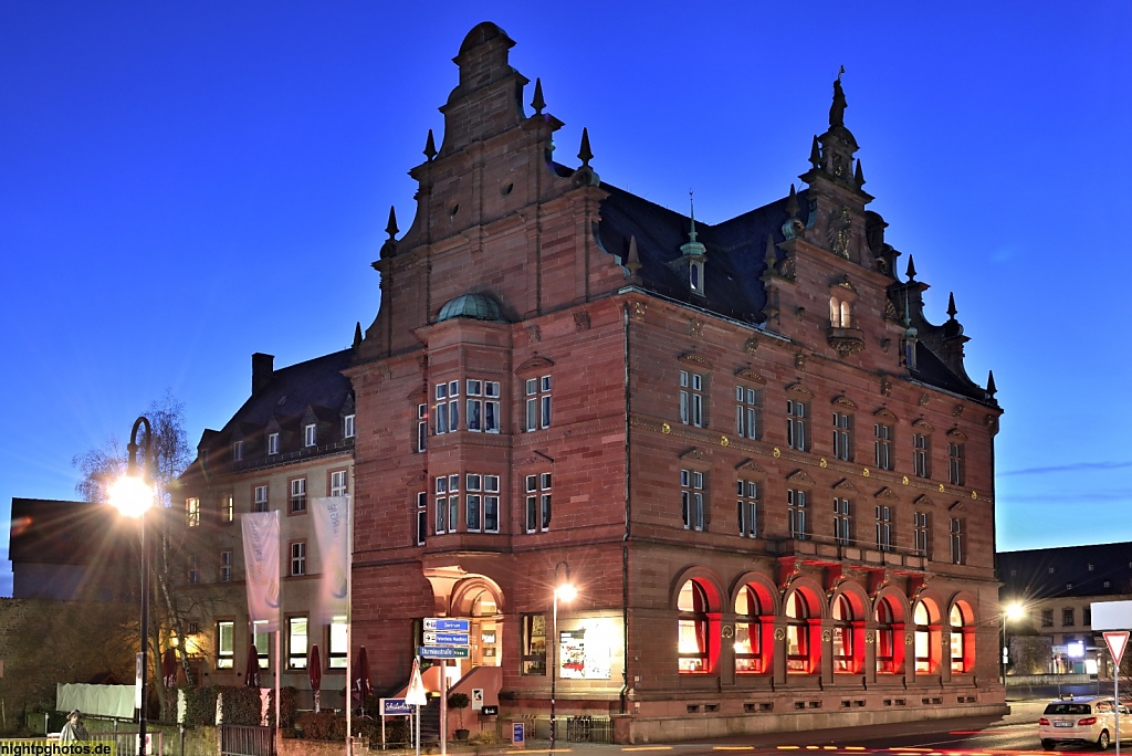 Fulda Café Ideal erbaut 1901-1902 als Reichsbank-Stelle Fulda von Architekt Max Hasak