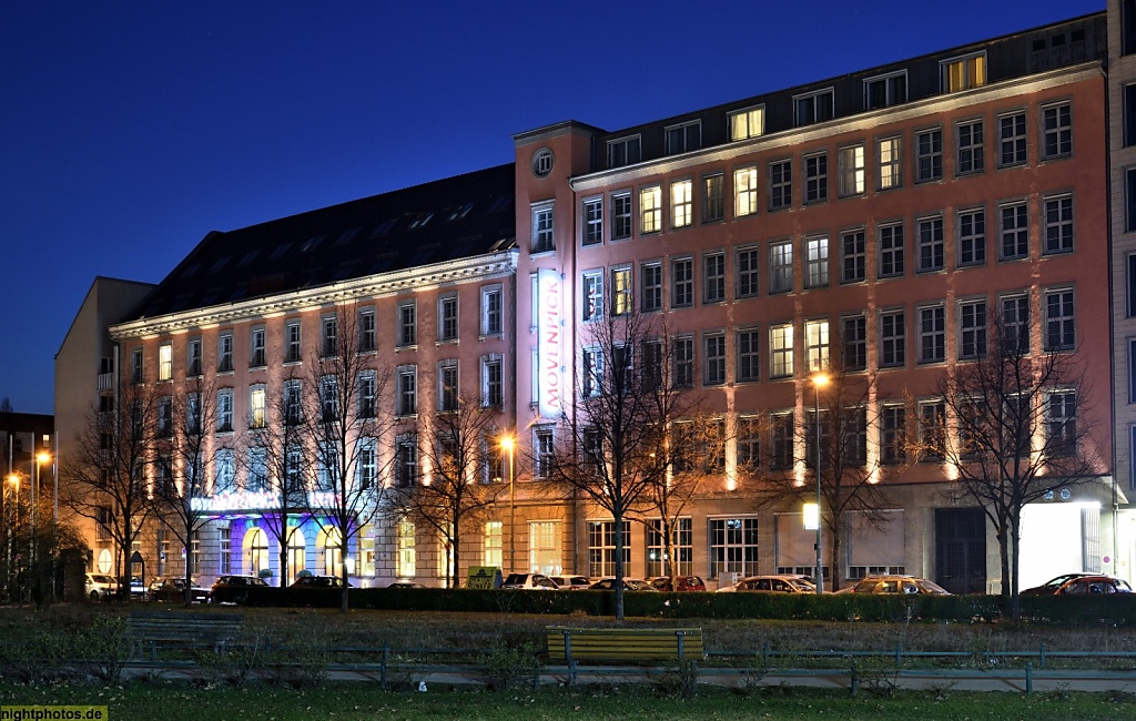 Berlin Kreuzberg Mövenpick Hotel erbaut als Siemens Verwaltungsgebäude 1914-1915 von Karl Janisch