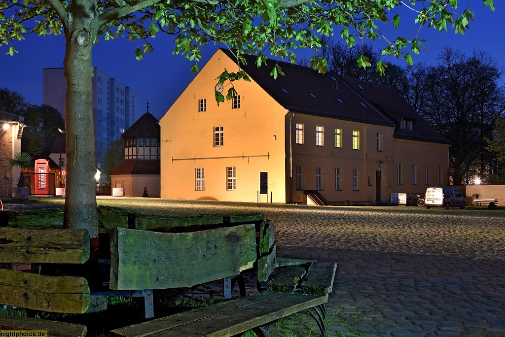 Berlin Buch Stadtgut. Gutshaus und Inspektorenhaus erbaut um 1810