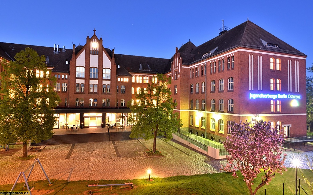 Berlin Rummelsburg Jugendherberge Ostkreuz erbaut 1906-1908 von Ringel als Gemeindeschule Boxhagen