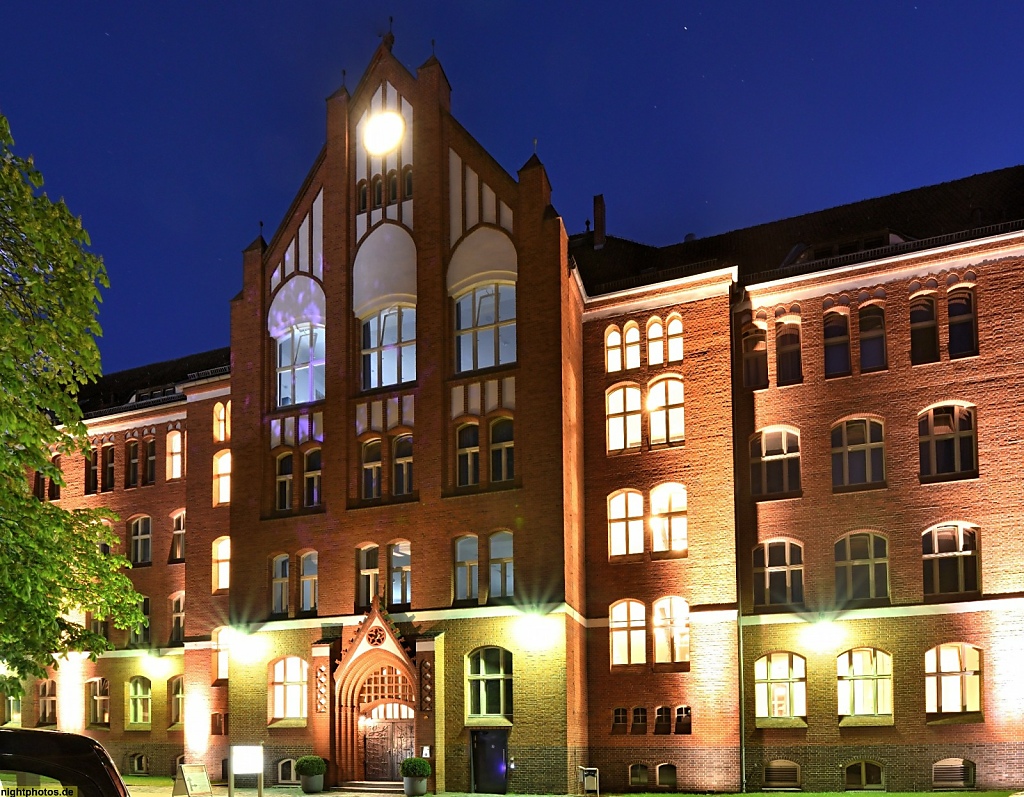 Berlin Rummelsburg Jugendherberge Ostkreuz erbaut 1906-1908 von Ringel als Gemeindeschule Boxhagen