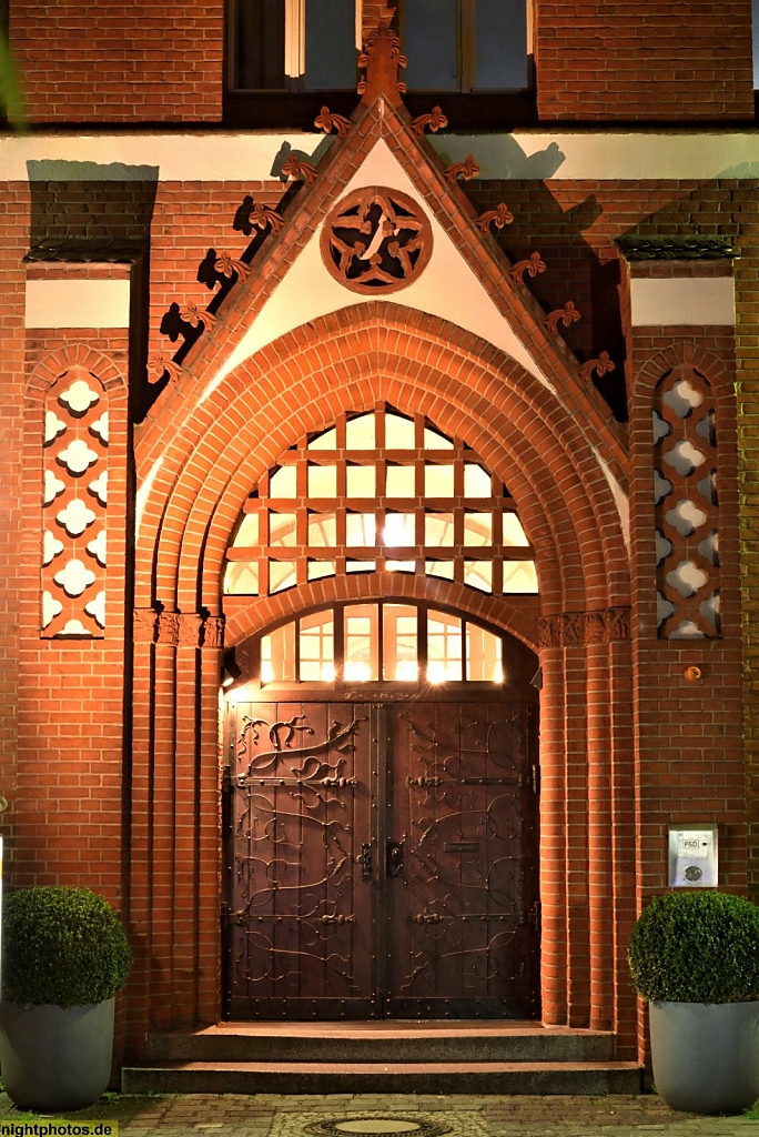 Berlin Rummelsburg Jugendherberge Ostkreuz erbaut 1906-1908 von Ringel als Gemeindeschule Boxhagen