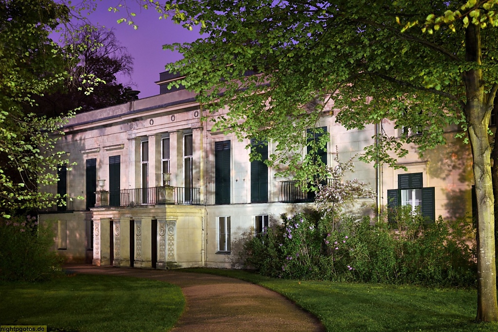 Berlin Wannsee Park Schloss Glienicke Gutshaus erbaut für Prinz Carl von Preussen 1825 von Architekt Karl Friedrich Schinkel