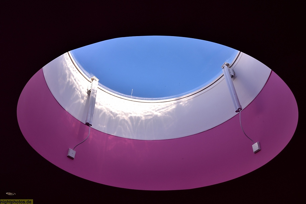 Berlin Mitte Futurium erbaut 2017 als Haus der Zukunft. Treppe zum Dach