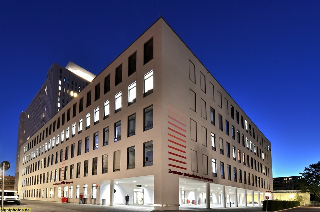 Berlin Mitte Charité Zentrale Notaufnahme Rudolf-Nissen-Haus erbaut 2014-2016