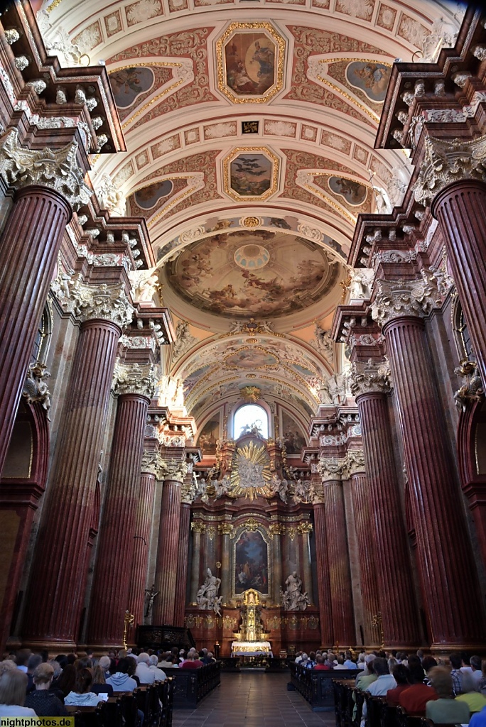 Poznan Pfarrkirche ehemalige Jesuitenkirche erbaut bis 1701 im Barock. Bazylika Matki Boskiej Nieustającej Pomocy i św. Marii Magdaleny w Poznaniu