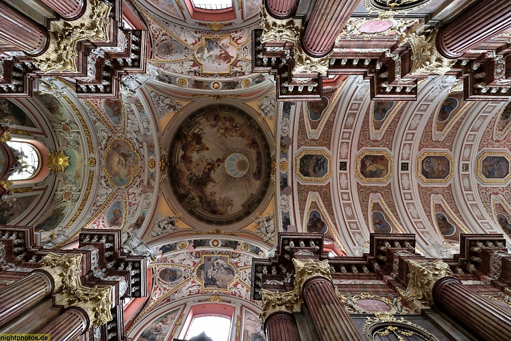 Poznan Pfarrkirche ehemalige Jesuitenkirche erbaut bis 1701 im Barock. Bazylika Matki Boskiej Nieustającej Pomocy i św. Marii Magdaleny w Poznaniu