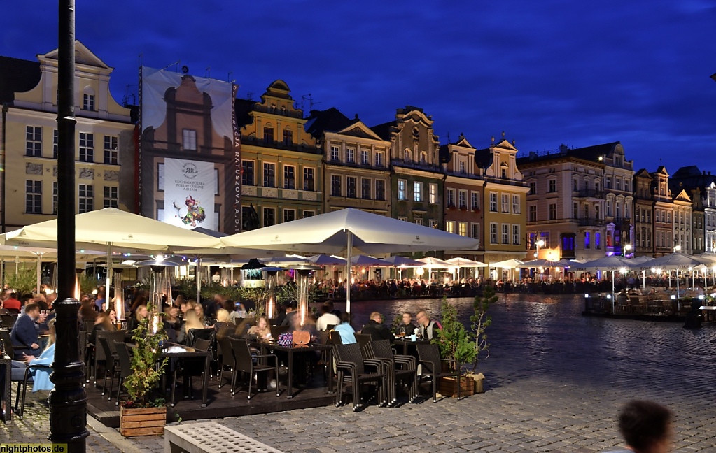 Poznan Alter Markt Stary Rynek Westseite
