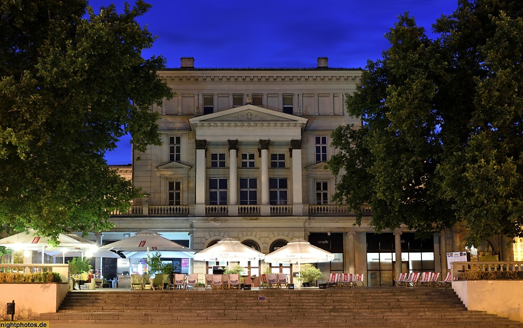 Poznan. Arkadia Gebäude erbaut 1879 als Stadttheater am Freiheitsplatz. Arkadia w Poznaniu