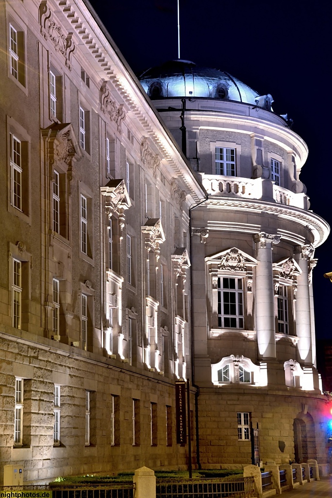 Poznan Collegium Maius der Adam-Mickiewicz-Universität erbaut 1905-1908 im wilhelminischen Barock für die Königlich Preussische Ansiedlungskommission