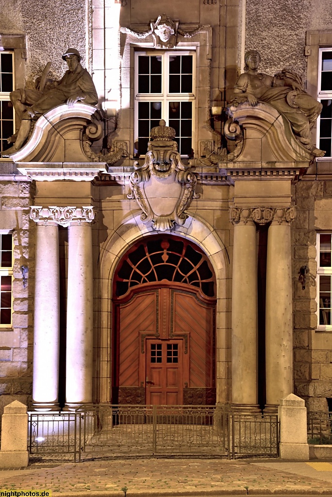 Poznan Collegium Maius der Adam-Mickiewicz-Universität erbaut 1905-1908 im wilhelminischen Barock für die Königlich Preussische Ansiedlungskommission