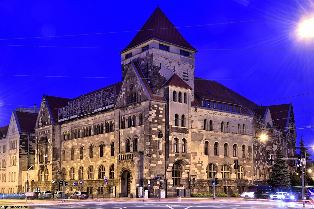 Poznan. Posener Philharmonie und Nachtigallen-Chor. Poznańskie Słowiki. Filharmonia Poznańska im. Tadeusza Szeligowskiego