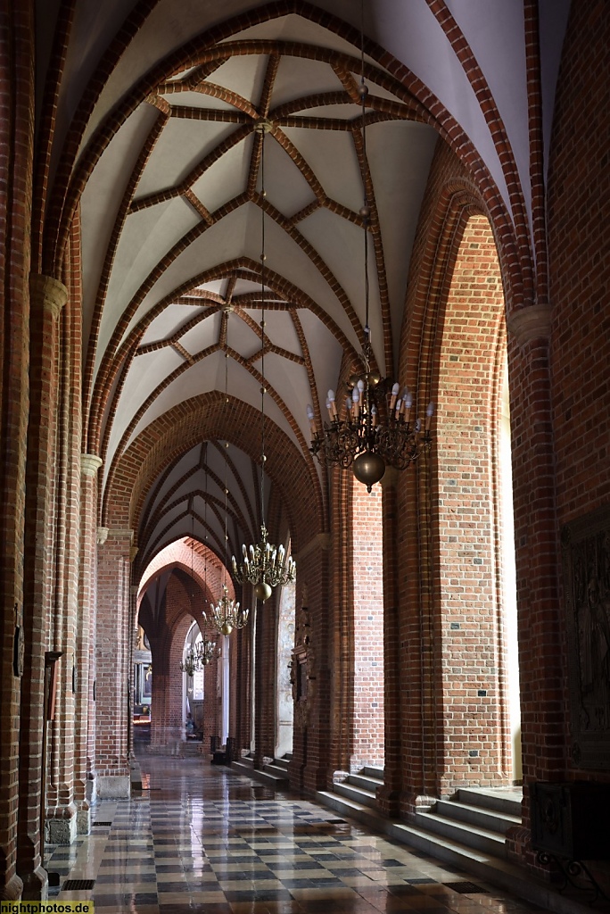 Poznan. Posener St-Peter-und-Paul-Kathedrale erbaut ab 14 Jahrhundert. Bazylika archykatedralna św Piotra i św Pawła w Poznaniu. Katedra Poznańska