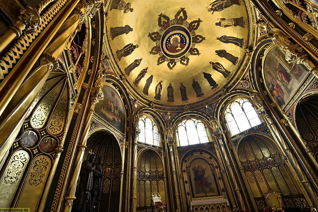 Poznan. Posener St-Peter-und-Paul-Kathedrale erbaut ab 14 Jahrhundert. Bazylika archykatedralna św Piotra i św Pawła w Poznaniu. Katedra Poznańska