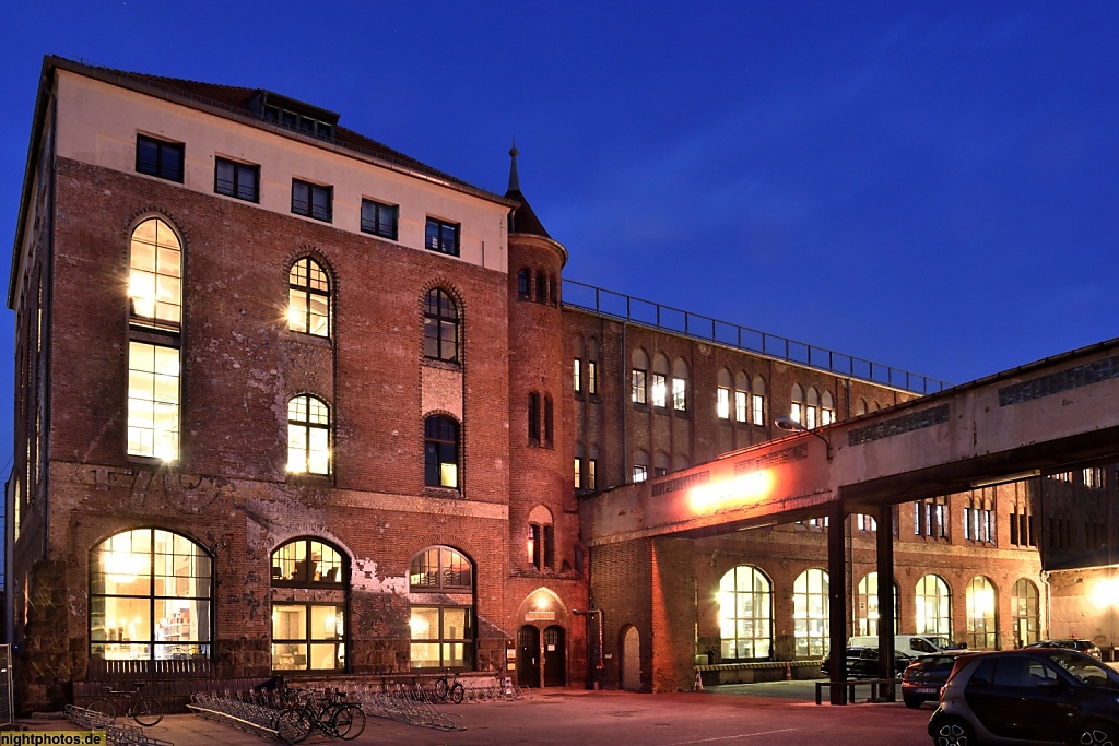 Berlin Friedrichshain ehemaliger Postbahnhof am Ostbahnhof erbaut 1907-1908 v Wilhelm und Walter Tuckermann. Abgangspackkammer