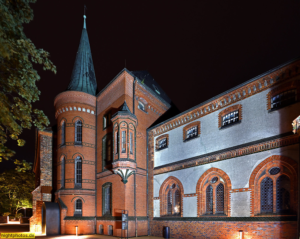 Lübeck Maria-Magdalenen-Kloster. Burgkloster des Dominikanerorden 1227-1531. Zuvor erbaut als Burg 1147 von Graf Adolf II von Schauenburg