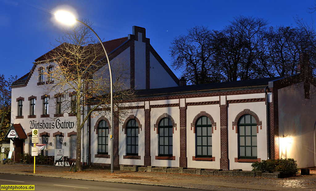 Berlin Spandau Wirtshaus Gatow erbaut 1903 für Gastwirt Paul Krause