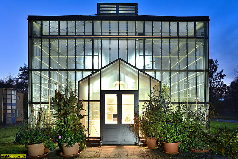 Berlin Pankow Botanischer Volkspark Blankenfelde Schaugewächshaus