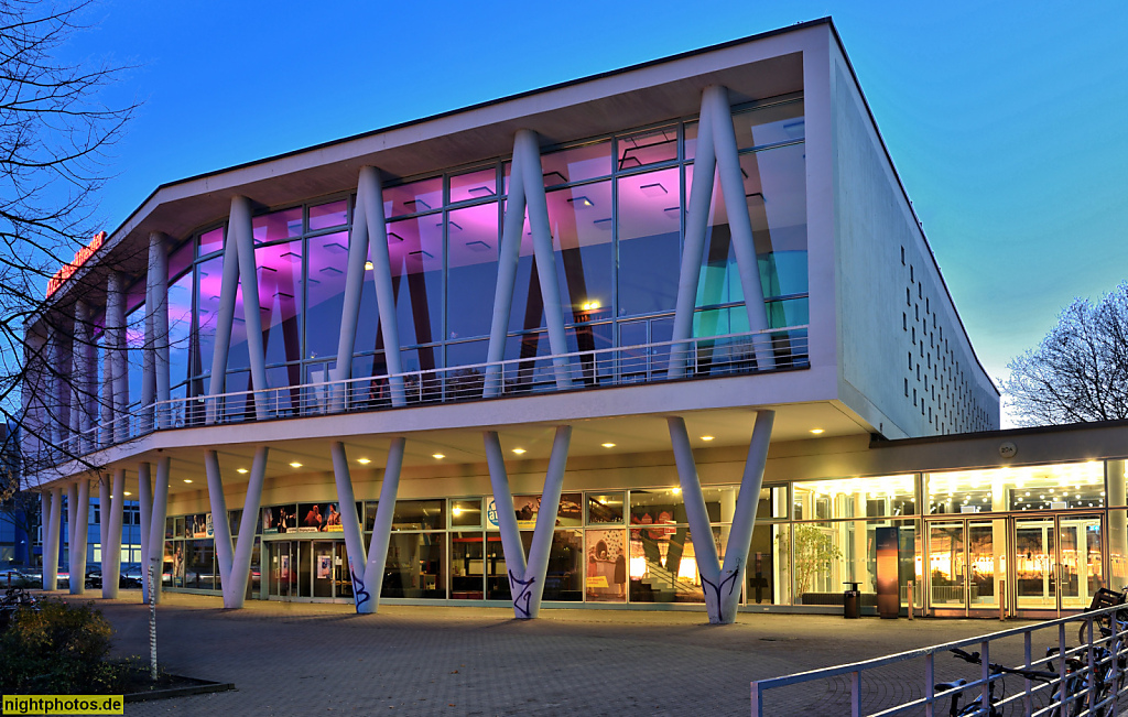 Berlin Wedding Atze Musiktheater im Max-Beckmann-Saal erbaut 1960-1964 von Herbert Rimpl als Aula der Ingenieurschule Gauss