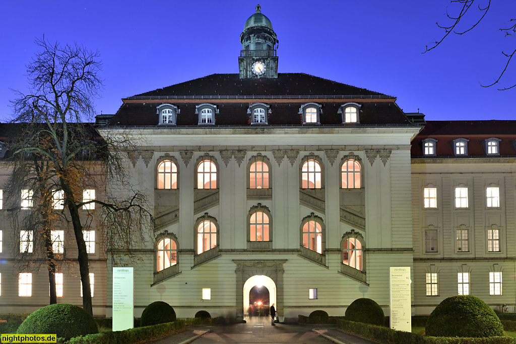 Berlin Wedding Rudolf-Virchow-Krankenhaus erbaut 1899-1906 von Ludwig Hoffmann. Hauptgebäude