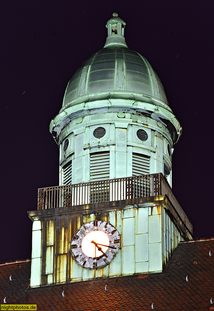 Berlin Wedding Rudolf-Virchow-Krankenhaus erbaut 1899-1906 von Ludwig Hoffmann. Dachreiter Hauptgebäude