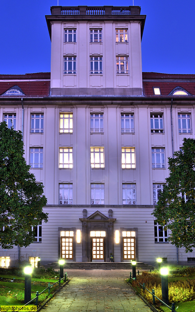Berlin Wedding Haus Beuth Hochschule für Technik. Schulschloss erbaut 1908-1910 von Ludwig Hoffmann u.a.