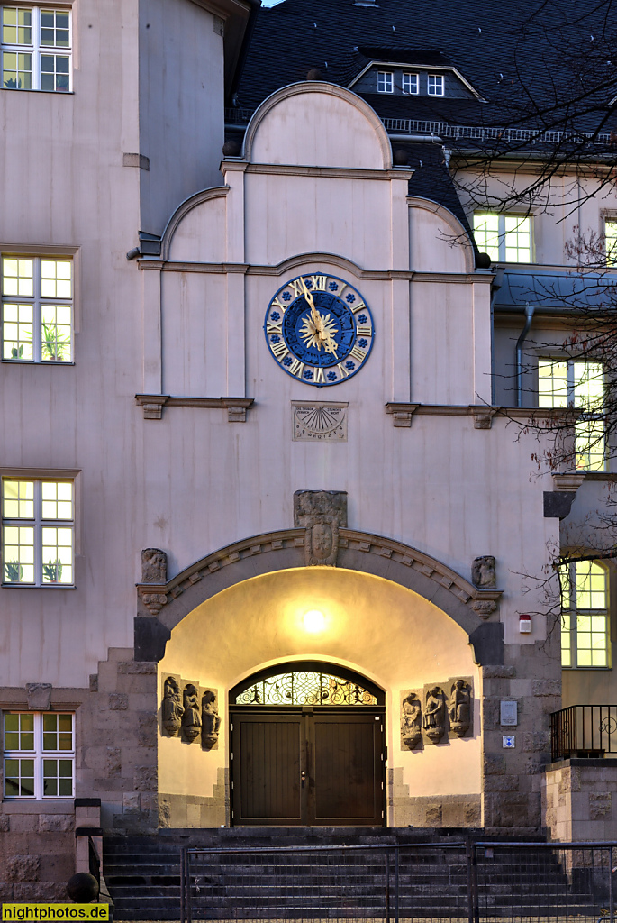 Berlin Lichtenberg Schule am Rathaus ehemals Cecilien-Lyzeum erbaut 1908-1910 von Architekt Wilhelm Grieme und Stadtbaurat Johannes Uhlig