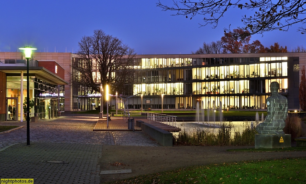 Potsdam Babelsberg Griebnitzsee Hasso-Plattner-Institut Hauptgebäude erbaut 2010 von Architekturbüro Braun und Voigt