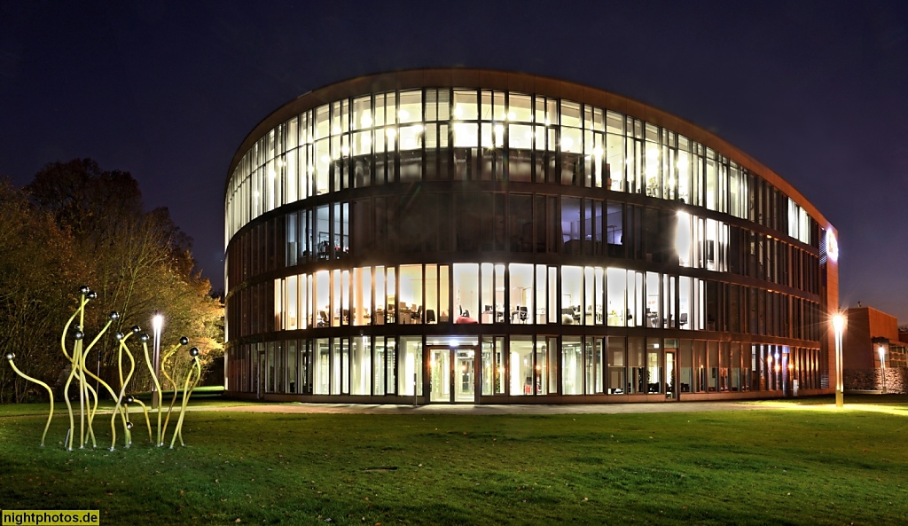 Potsdam Babelsberg Griebnitzsee Hasso-Plattner-Institut Hauptgebäude erbaut 2010 von Architekturbüro Braun und Voigt