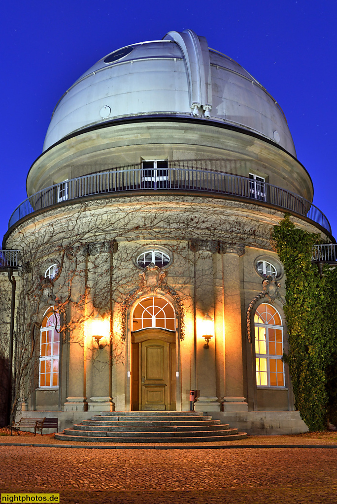 Potsdam Babelsberg Humboldthaus erbaut 1911-1913 von Baurat Hermann Eggert nach Entwurf von Georg Thür. Refraktorgebäude im Leibniz-Institut für Astrophysik