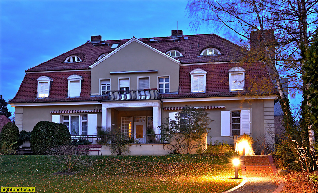 Berlin Dahlem Fritz-Haber-Institut Richard-Willstätter-Haus erbaut 1912 von Alfred Breslauer. Abteilung Theorie