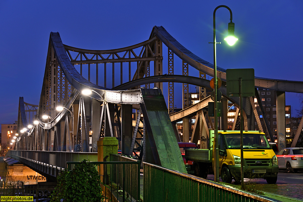 Berlin Mitte Gesundbrunnen Swinemünder Brücke erbaut 1902-1905 von Architekt Bruno Möhring und Ingenieur Friedrich Krause