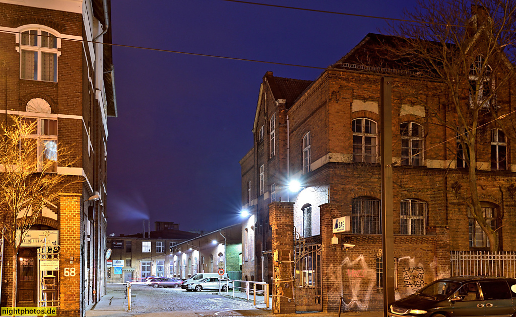 Berlin Oberschöneweide Verwaltungsgebäude BAE Batterien GmbH. Erbaut 1899 von Emil Schütze als Verwaltungsgebäude der Akkumulatorenfabrik Oberspree