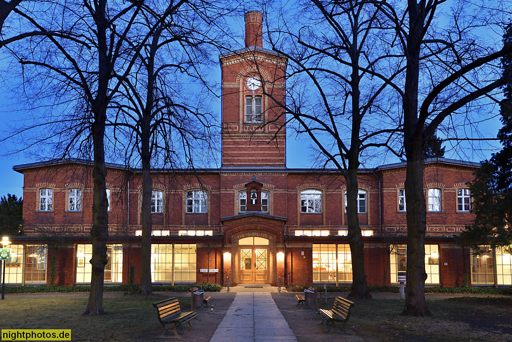 Berlin Tempelhof Wenckebach-Krankenhaus Aufnahmezentrum erbaut 1875-1878 von Martin Gropius und Heino Schmieden als Ökonomie-Gebäude des 2. Garnison-Lazarett