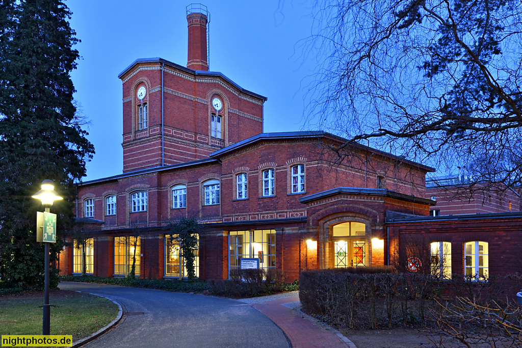 Berlin Tempelhof Wenckebach-Krankenhaus Aufnahmezentrum erbaut 1875-1878 von Martin Gropius und Heino Schmieden als Ökonomie-Gebäude des 2. Garnison-Lazarett