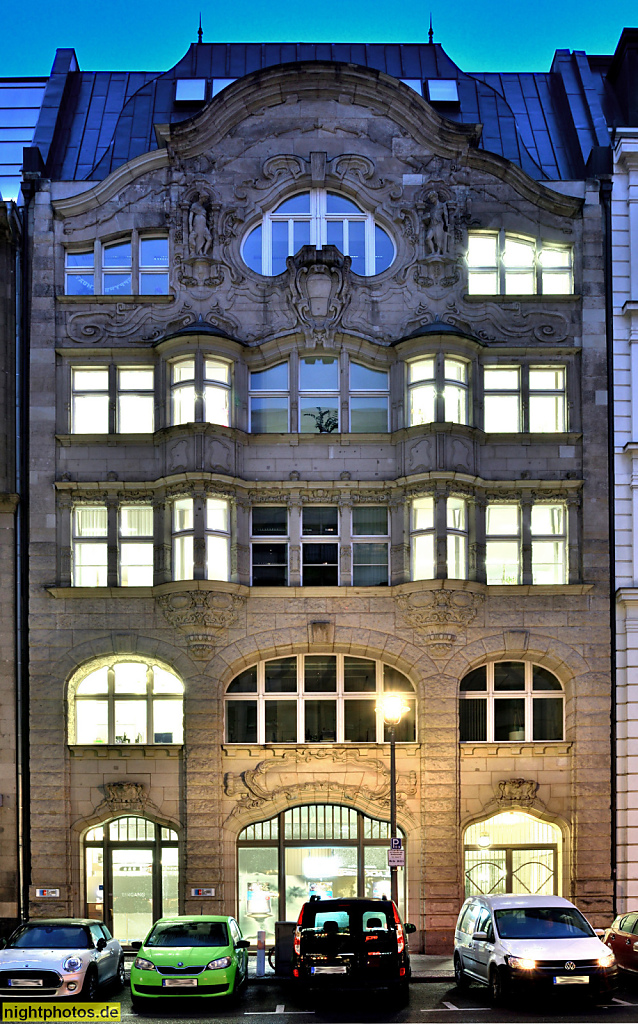 Berlin Mitte Deutsche Kreditbank AG. Erbaut 1902 von Hart & Lesser als Möbelhaus Trunck und Co