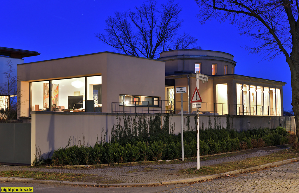 Berlin Dahlem Haus Kohtz erbaut 1922-1923 als Wohnhaus für und von Architekt Otto Kohtz