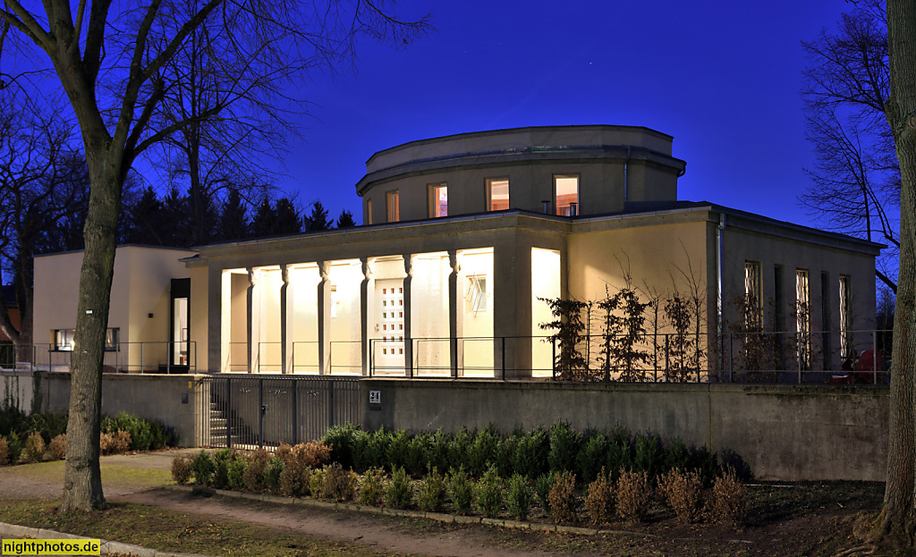 Berlin Dahlem Haus Kohtz erbaut 1922-1923 als Wohnhaus für und von Architekt Otto Kohtz