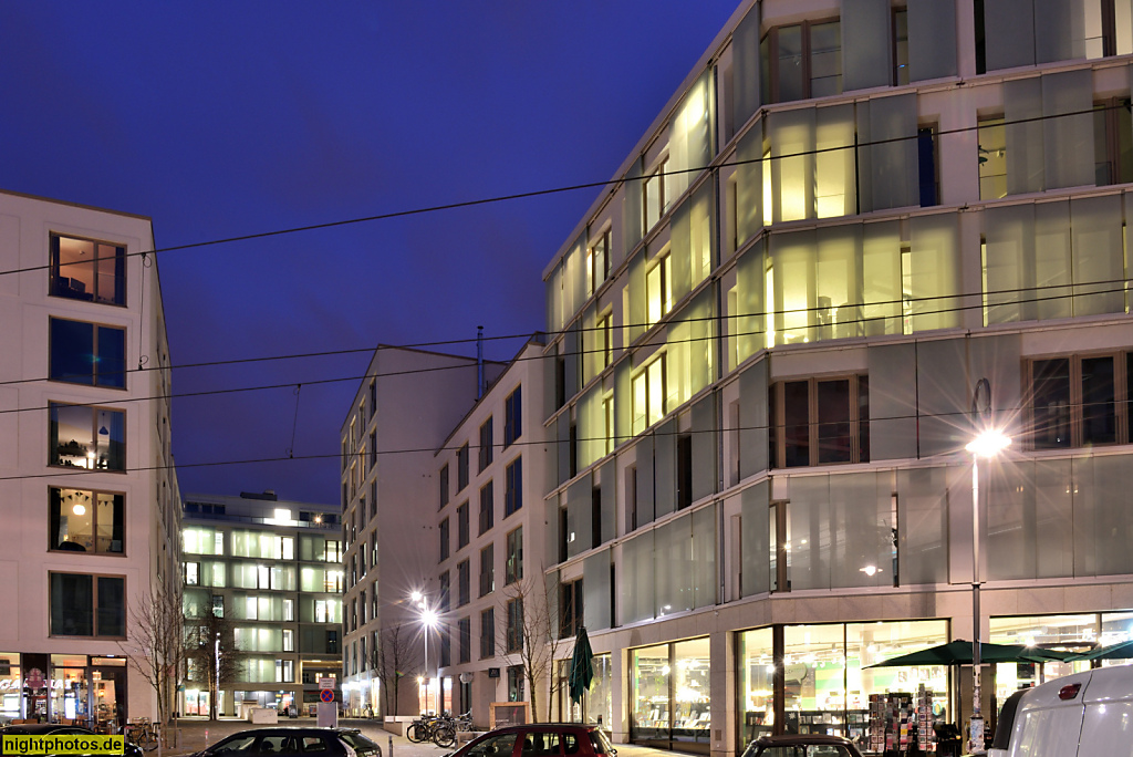 Berlin Prenzlauer Berg Puhlmannhof erbaut 2016 von Architekt Armand Grüntuch in der Kastanienallee